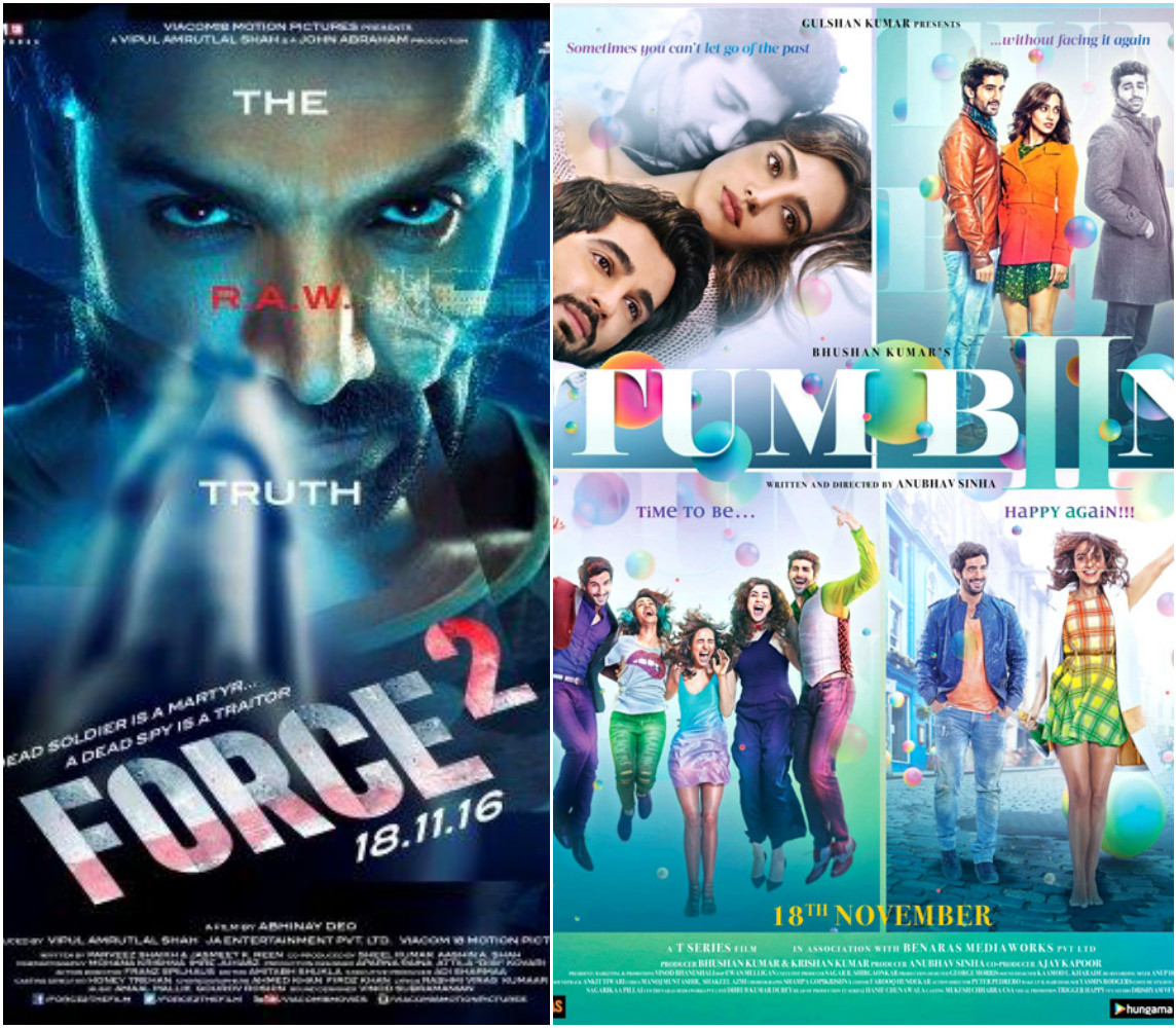 Box-Office Occupancy Report Day 1: Force 2 and Tum Bin 2 have an ordinary opening at the ticket window!
